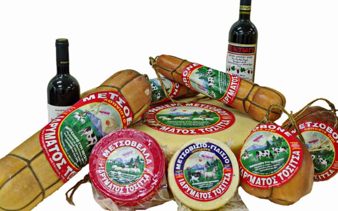 Traditional flavors of Metsovo and local delicacies